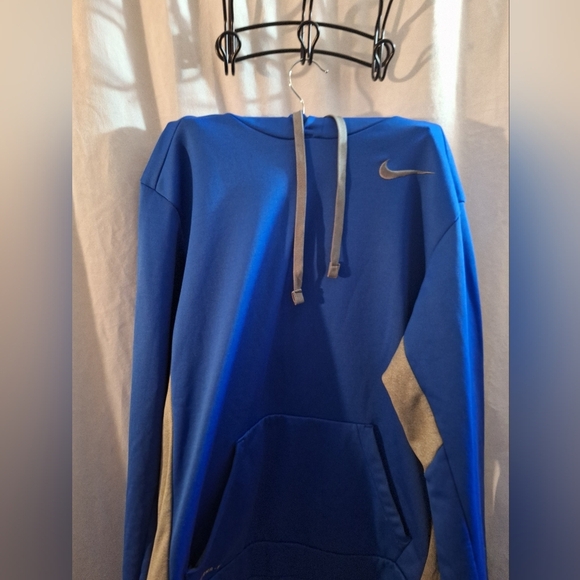 Nike Blue and Gray Hoodie - Picture 2 of 8